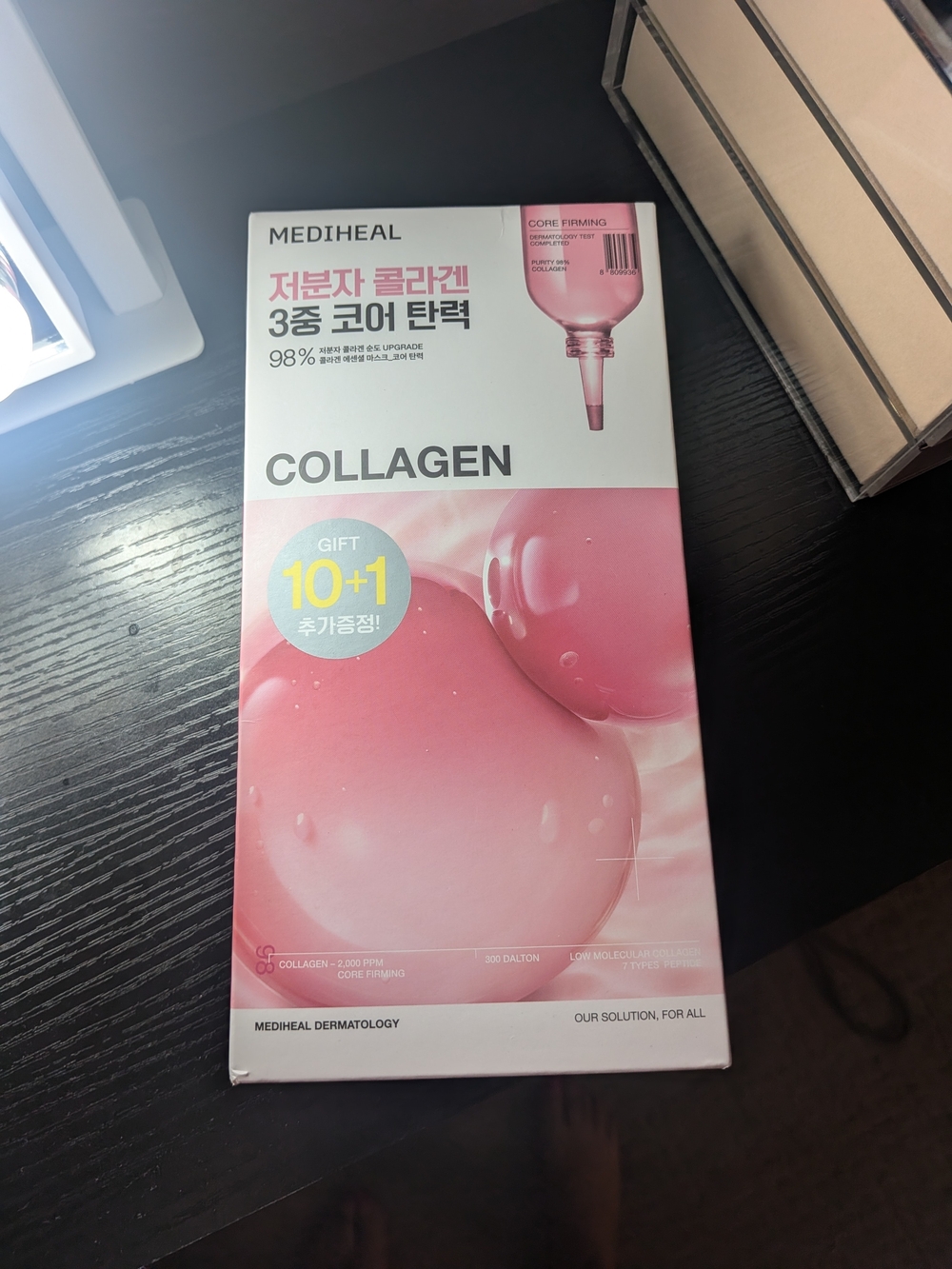 Mediheal Collagen Face Masks - Pink Hydrating Sheet Mask Pack Brand New